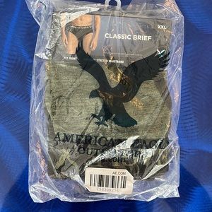 American Eagle Outfitters AE Classic Brief Olive Green XXL New w. Tags